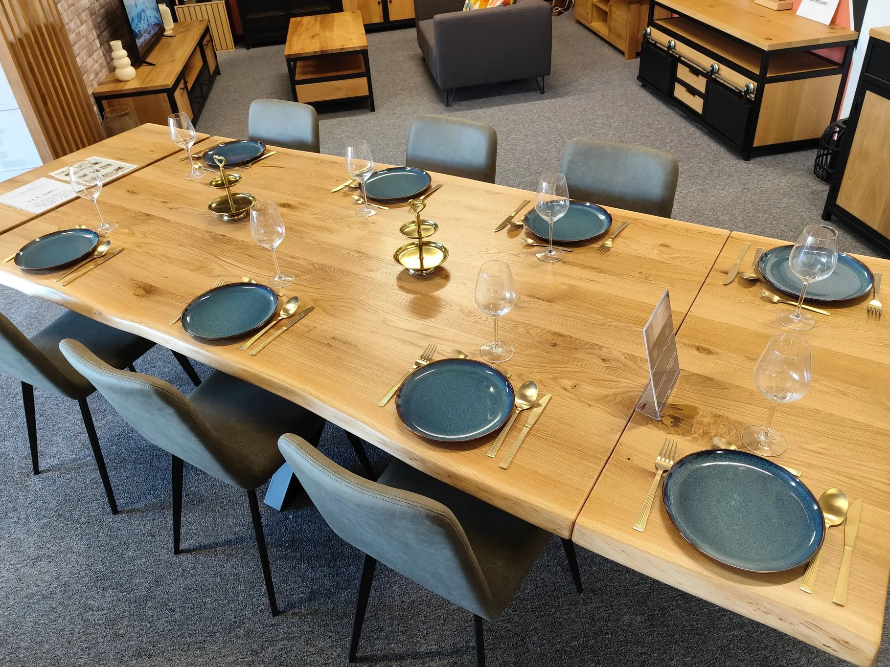 Tables Rectangulaires – vue 3